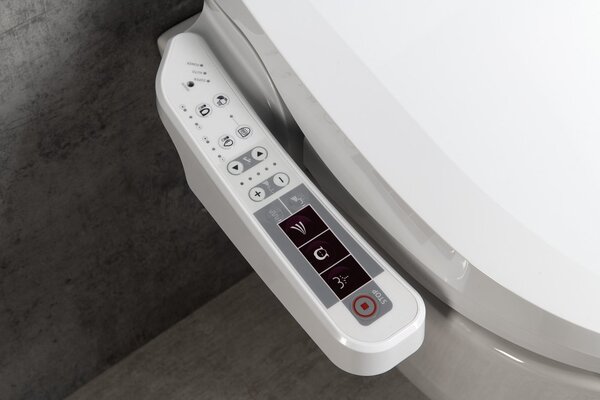 Sapho Sapho, WC de perete AVVA cu bideu electronic BLOOMING EKO PLUS, NB-1160D-3