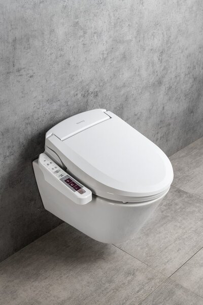 Sapho Sapho, WC de perete AVVA cu bideu electronic BLOOMING EKO PLUS, NB-1160D-3
