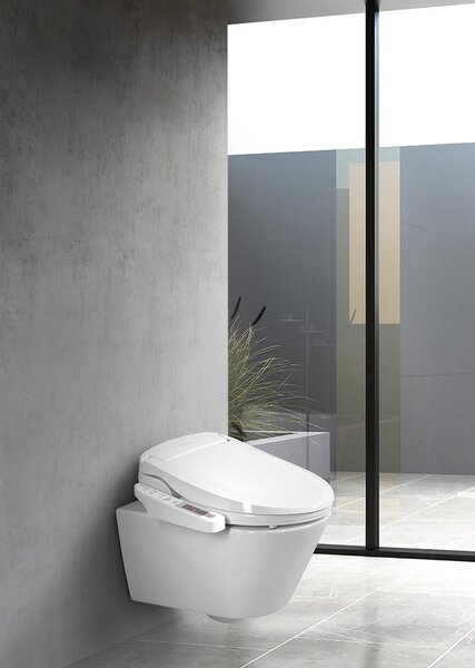 Sapho Sapho, WC de perete AVVA cu bideu electronic BLOOMING EKO PLUS, NB-1160D-3