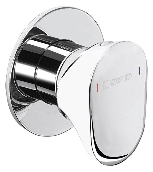 Sapho Sapho, baterie ascunsa AXAMITE pentru dus bideu, 1 priza, crom, AX40