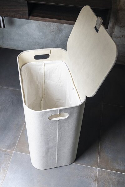 Sapho Sapho, cos de rufe BELLAGIO 50,2x62,5x32cm, ecru, 3063CR