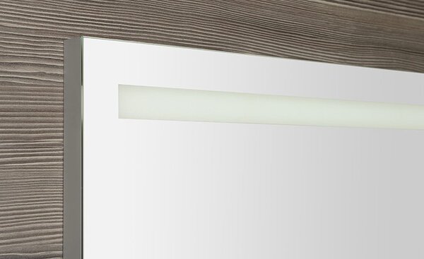 Sapho Sapho, oglindă iluminată cu LED BRETO, raft din sticlă, 1000x608mm, BT100