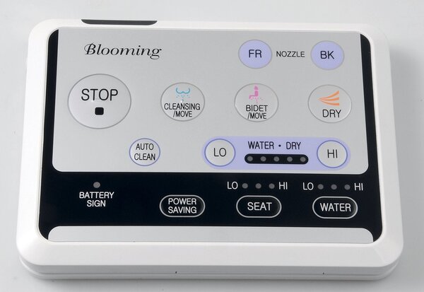 Sapho Sapho, WC de perete BRILLA cu bideu electronic BLOOMING, NB-R770D-1