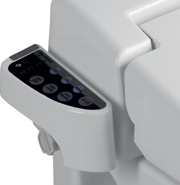 Sapho Sapho, WC de perete BRILLA cu bideu electronic BLOOMING, NB-R770D-1
