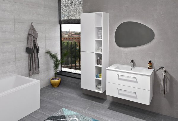 Sapho Sapho, placă Rockstone 71x1,2x46,5cm, alb mat, CRR071-0101