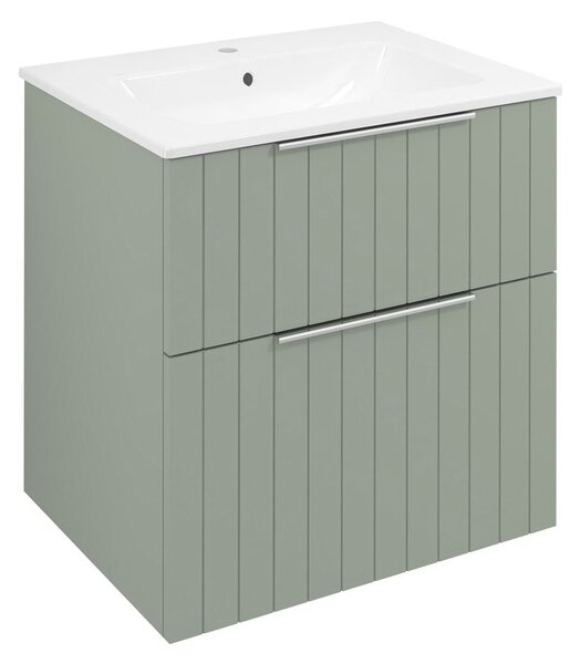 Sapho Sapho, dulap lavoar CIRASA 59,2x64x46cm, banda verde, CR601-4444S