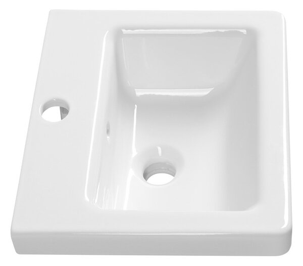 Sapho Sapho, Lavoar patrat din ceramica CITY 40x18x35cm, KE040
