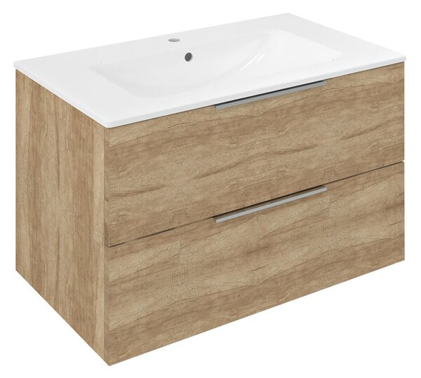 Sapho Sapho, dulap lavoar CIRASA 79,8x52x46cm, stejar Alabama, CR801-2222