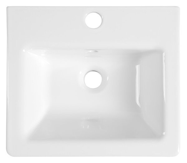 Sapho Sapho, Lavoar patrat din ceramica CITY 40x18x35cm, KE040