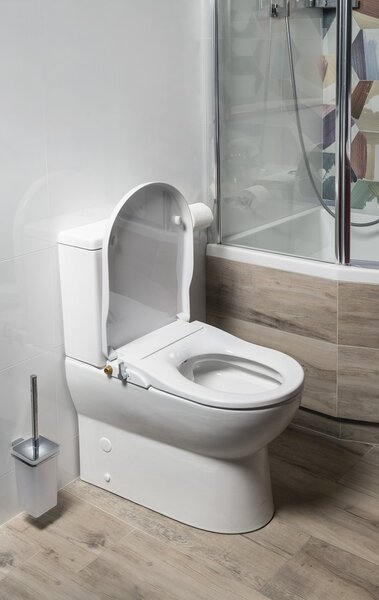 Sapho Sapho, scaun pentru bideu CLEAN STAR, în formă de D, LB402