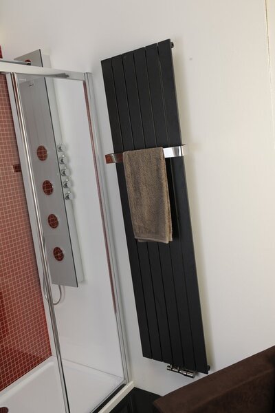 Sapho Sapho, suport pentru prosoape COLONNA 298x74mm, otel inoxidabil lustruit, IRPA10