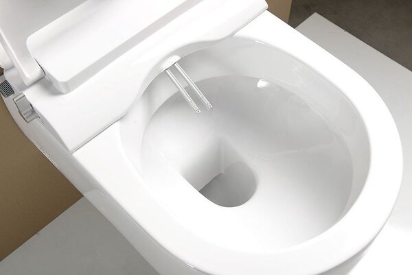 Sapho Sapho, scaun pentru bideu CLEAN STAR, în formă de D, LB402