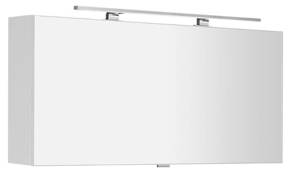 Sapho Sapho, galerie CLOE cu iluminare LED, 120x50x18cm, alb, CE120-0030