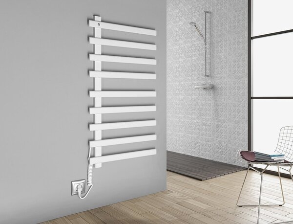 Sapho Sapho, uscator de prosoape electric ELCOR 480x520x50mm, 85W, negru mat, EB530
