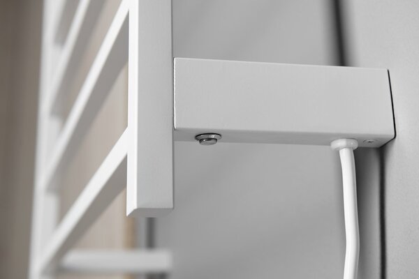 Sapho Sapho, ELZOR Uscător de prosoape electric 500x470mm, 60W, alb mat, EB500
