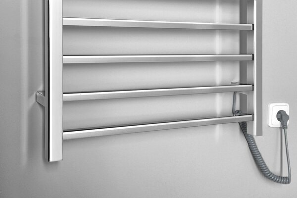 Sapho Sapho, uscator electric de prosoape ESKINADO, patrat, 600x1500 mm, 130 W, otel inoxidabil lustruit, ER450V