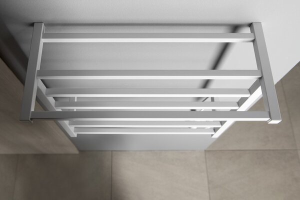 Sapho Sapho, ELZOR Uscător de prosoape electric 500x470mm, 60W, alb mat, EB500