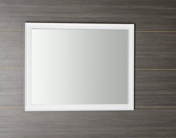 Sapho Sapho, oglindă FLUT LED retroiluminată 900x700mm, albă, FT090