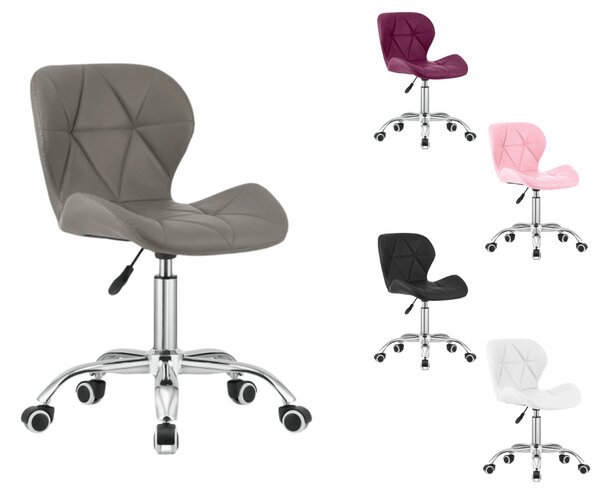 OFERTA Scaun de birou AVOLA din piele ecologica - MIX DE CULORI Calitatea a II-a