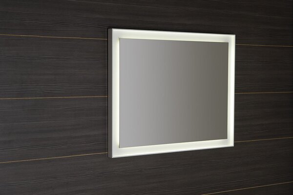 Sapho Sapho, oglindă FLUT LED retroiluminată 900x700mm, albă, FT090