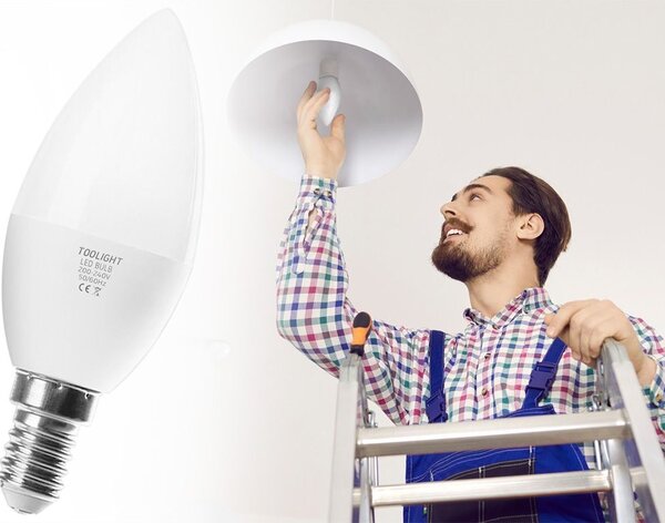 Bec cu LED RSL036 E14 8W Neutral