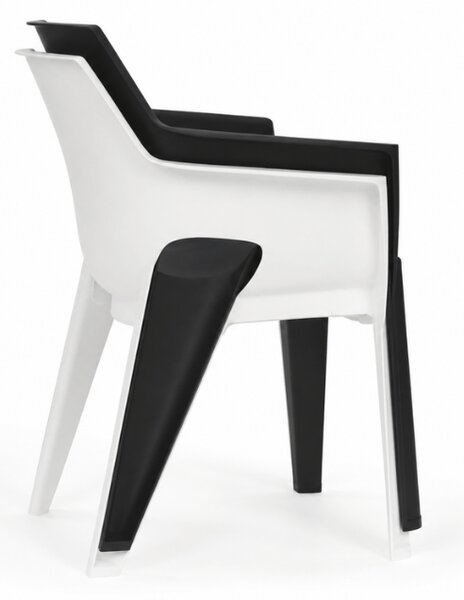 Scaun de masa pentru gradina IVY, negru