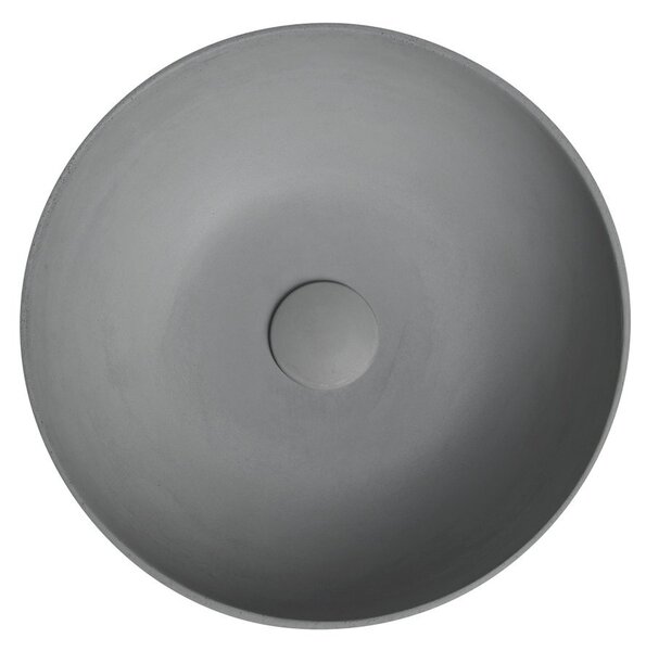 Sapho Sapho, chiuveta de blat din beton FORMIGO, grund 39cm, gri, FG317
