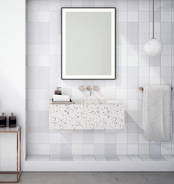 Sapho Sapho, oglinda GANO cu iluminare LED 60x80cm, neagra