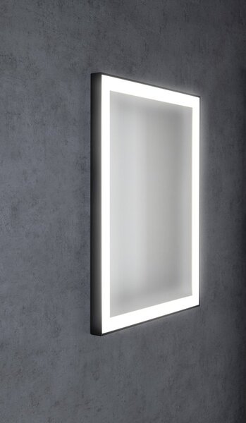 Sapho Sapho, oglinda GANO cu iluminare LED 60x80cm, neagra