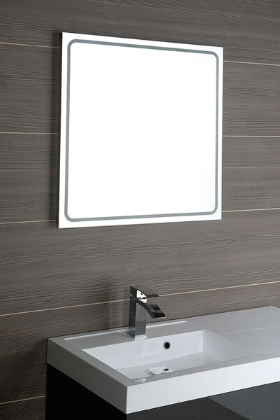 Sapho Sapho, oglinda GEMINI cu LED-uri retroiluminate 900x500mm, GM090