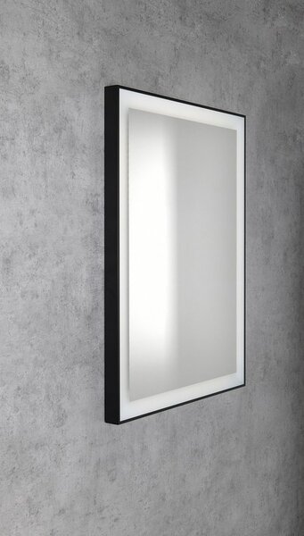 Sapho Sapho, oglinda GANO cu iluminare LED 60x80cm, neagra