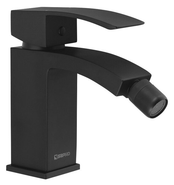 Sapho Sapho, baterie pentru bideu GINKO 35, fără priză, negru mat, 1101-03B