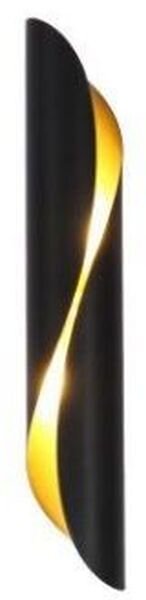 Abigali Drill lampă de perete 2x40 W negru-auriu KGG2E14
