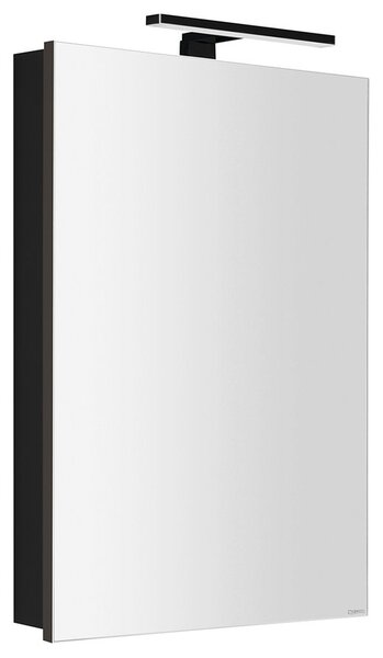 Sapho Sapho, galerie GRETA cu iluminare LED, 50x70x14cm, mat negru, GR055-0035