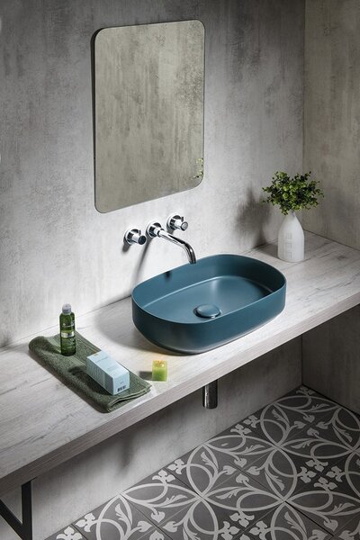 Isvea Isvea, bideu de perete INFINITY 36,5x53cm, alb mat, 10NF41001-2L