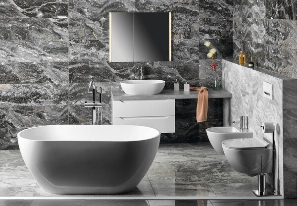 Sapho Blat lavoar Sapho, AVICE 100x50cm, grosime 5cm, stejar alb vechi, AV105