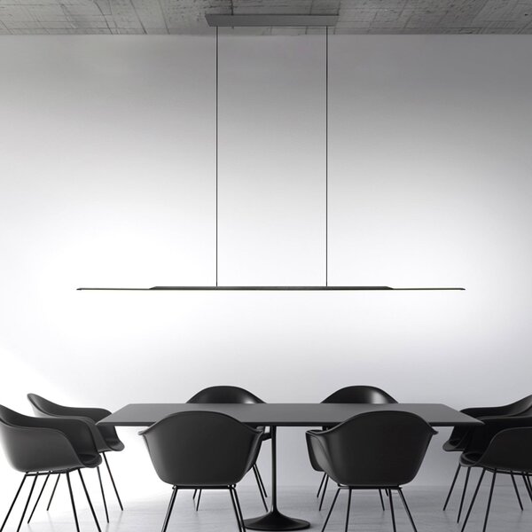 Lustră Pendul PURE, Surface, reglabil, Gri, Camera de zi, Aluminiu, Modern