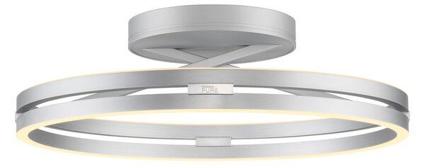 Plafoniere PURE, PURE Loop, reglabil, Metalic, Camera de zi, Aluminiu, Modern