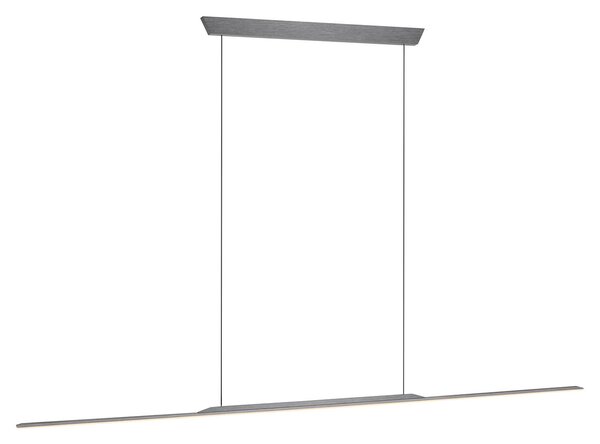 Lustră Pendul PURE, Surface, reglabil, Gri, Camera de zi, Aluminiu, Modern