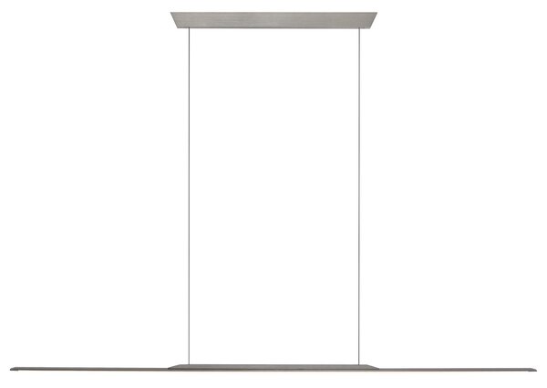 Lustră Pendul PURE, Surface, reglabil, Gri, Camera de zi, Aluminiu, Modern
