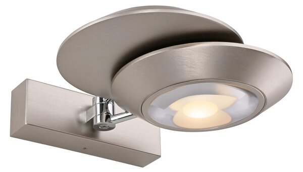 Lampă de perete PURE, Oculis, reglabil, Metalic, dormitor, Metal, Modern