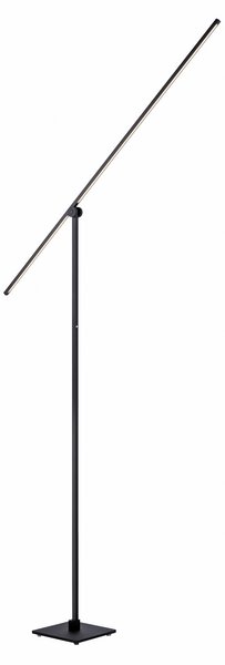 Lampadar PURE, PURE Grafo, reglabil, Negru, Camera de zi, Metal, Modern