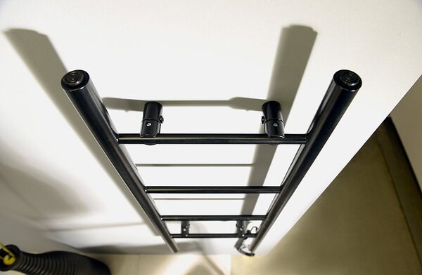 Sapho Sapho, KARBO Uscător de prosoape electric, rotund, 400x1120 mm, 87 W, negru, KB904