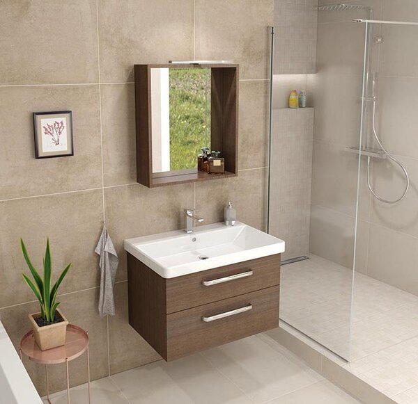 Sapho Sapho, Set de baie THEIA 80, alb, KSET-069
