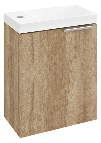 Sapho Sapho, dulap lavoar LATUS X 39,4x50x22cm, stejar Alabama, LT110-2222