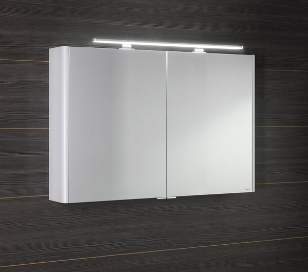 Sapho Sapho, galerie LUCIE cu iluminare LED, 86x70x17cm, alb, LU085-0030