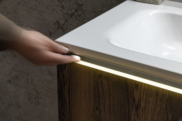 Sapho Sapho, banda LED LOREA 141 cm, 6,8 W, alb rece, LED145
