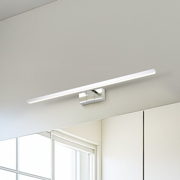 EGLO Aplică de perete LED Conettilla, cromată, lățime 60 cm IP44 CCT, Metalic, Baie, Metal, Modern