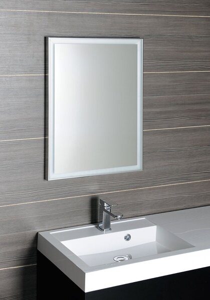 Sapho Sapho, oglindă LUMINAR LED cu retroiluminare în cadru 600x800mm, crom, NL557