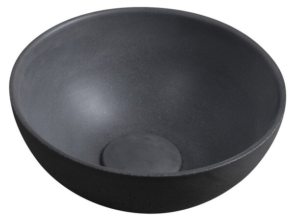Sapho Sapho, Chiuvetă de blat din beton MINOR, diametru 26 cm, antracit, MR26016
